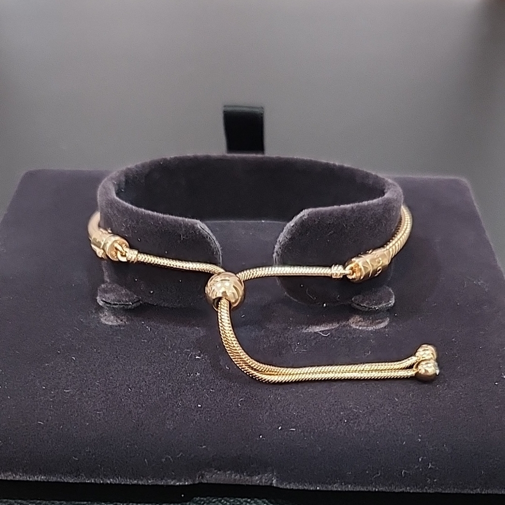 Pandora Moments Snake Chain Slider Bracelet